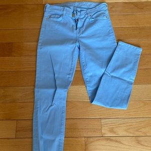 baby blue skinny jeans